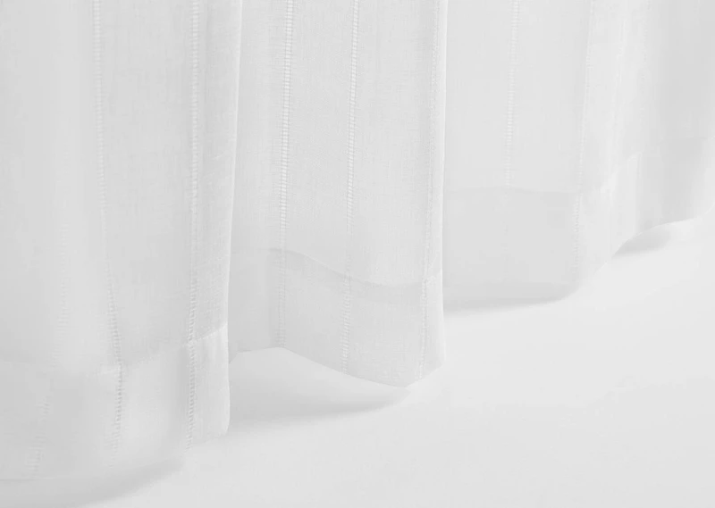 Eliam Sheer Curtain 96 White