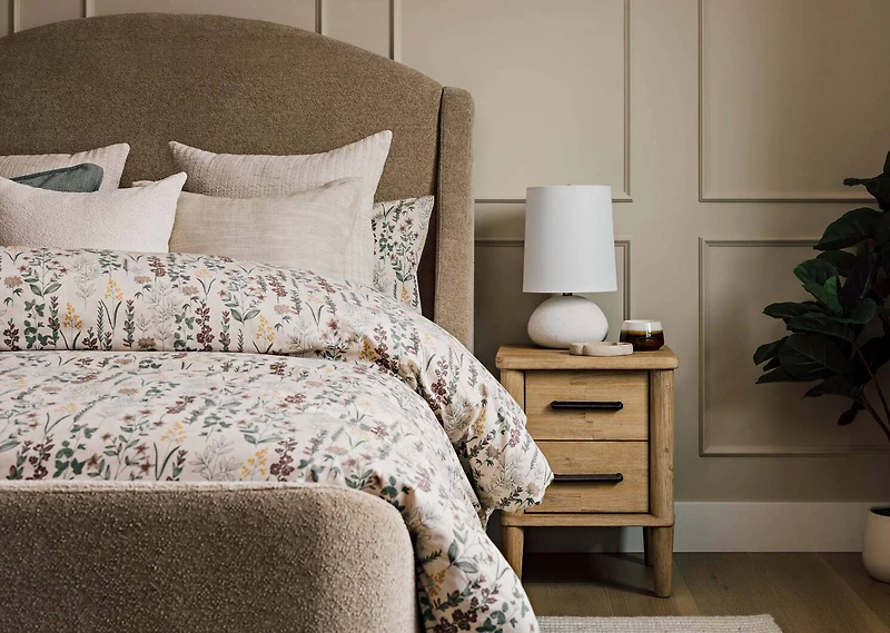 Meadows Floral Duvet Set Queen Multi