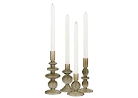 Bobbi Candle Holder Small Brown