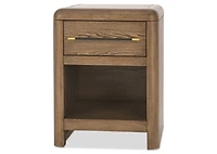 Wallen Slim Nightstand -Dunn Clay