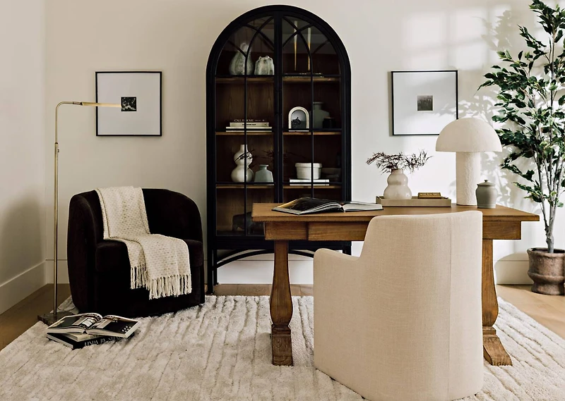 Oscar LED Floor Lamp Brass