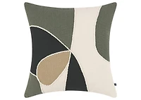Dalia Pillow 20x20 Ivory/Green Multi