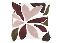 Zivia Floral Pillow 20x20 Bordeaux/Multi