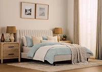 Elara Cotton Duvet Set King Blue