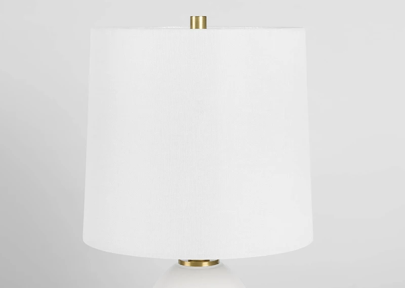 Chance Table Lamp Short White
