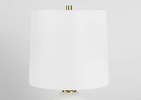 Chance Table Lamp Short White
