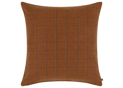 Kimble Plaid Pillow 20x20 Rust