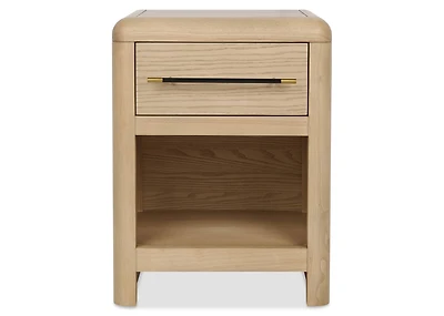 Wallen Slim Nightstand -Dunn Ginger