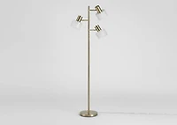 Arnett Floor Lamp Brass