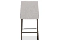Murdoch Counter Stool -Cyrilo Slvr/Mink