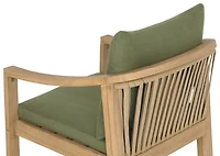 Tulum Outdoor Dining Chair -Green