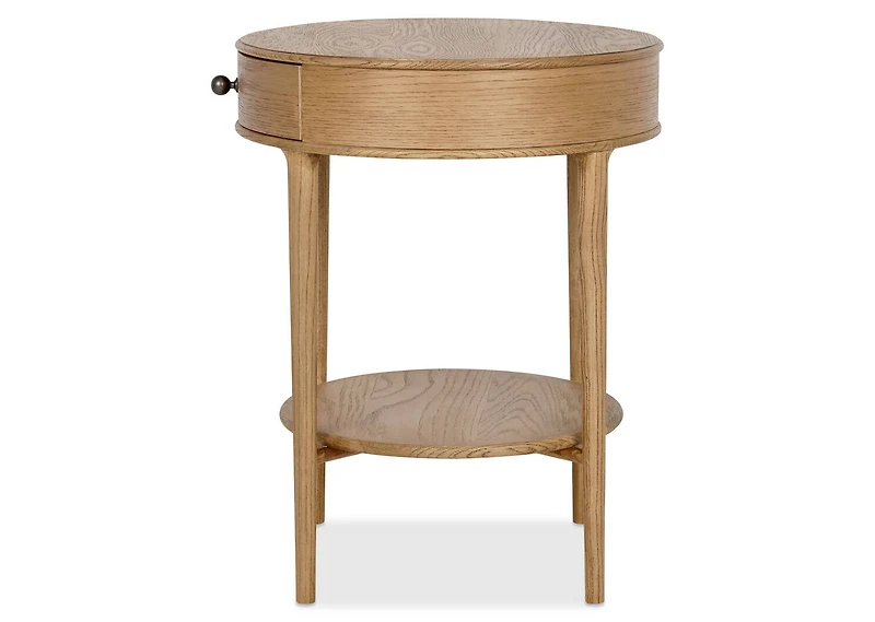 Auren Side Table -Parrel Wheat