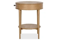 Auren Side Table -Parrel Wheat