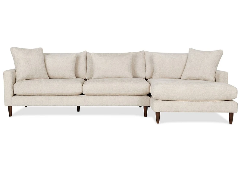 Nixon Sofa Chaise -Husky Beach, RCF