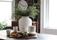 Carmina Vase Small White