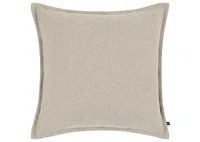 Atlin Pillow 20x20 Ivory/Mushroom