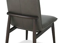 Esmae Leather Dining Chair -Reede Charco