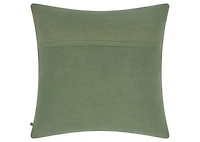 Nixie Cotton Pintuck Pillow 20x20 Green