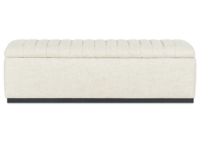 Oliver Storage Bench -Levie Sand