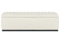 Oliver Storage Bench -Levie Sand