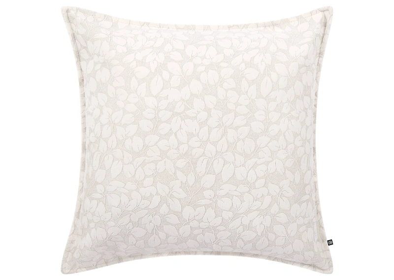 Elina Pillow 24x24 Oyster/Ivory