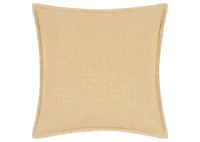 Aria Cotton Pillow 20x20 Amber