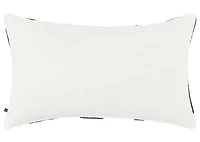 Roque Pillow 14x24 Ivory/Black