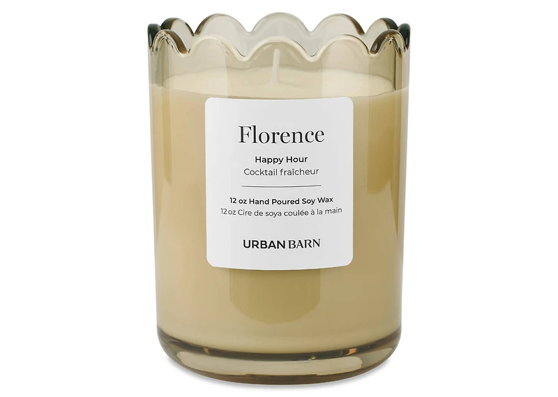 Florence Candle Yellow