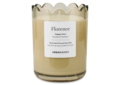Florence Candle Yellow