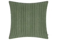 Nixie Cotton Pintuck Pillow 20x20 Green