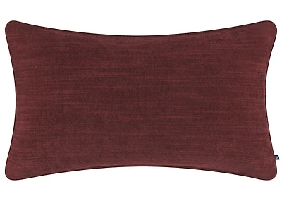 Bailey Pillow 14x24 Bordeaux