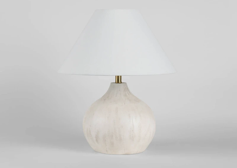 Darla Table Lamp White