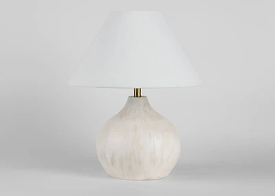 Darla Table Lamp White