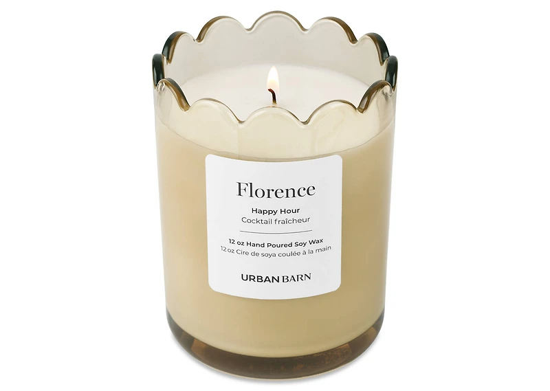 Florence Candle Yellow
