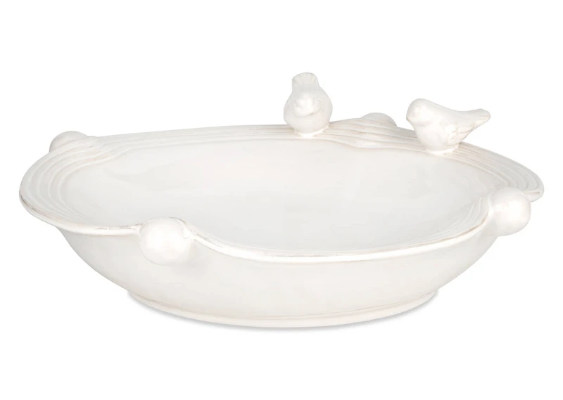 Oasis Bird Bath White