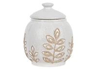 Indira Canister Small Ivory/Sand