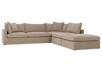 Eloise Sectional RCF -Nile Mushroom