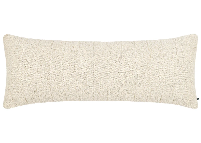 Harriet Boucle Pillow 14x36 Ivory