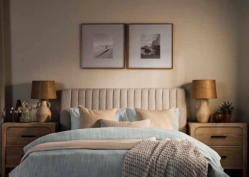 Elara Cotton Duvet Set King Blue