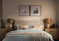 Elara Cotton Duvet Set King Blue