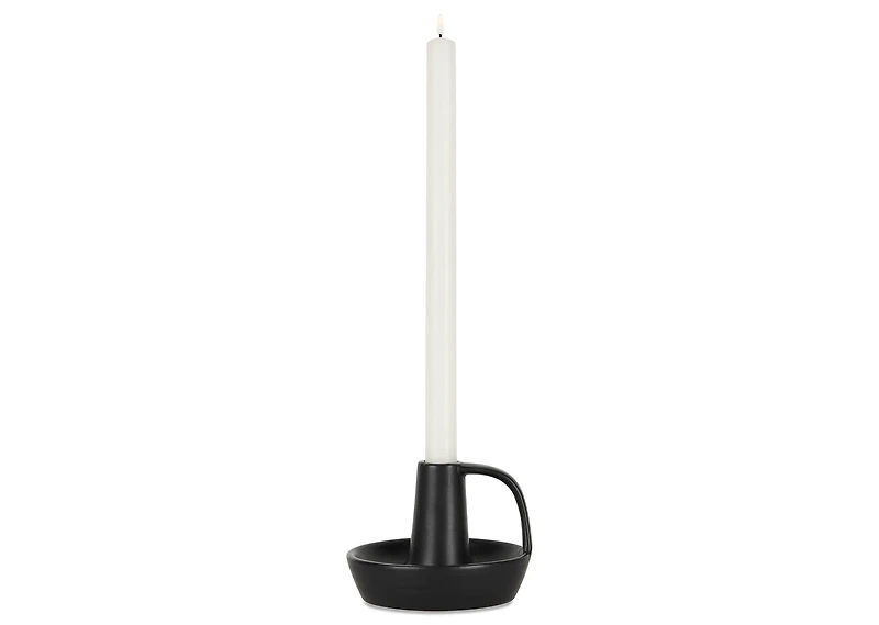 Barnaby Candle Holder Black