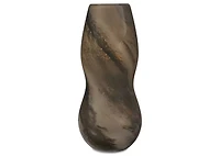 Orlo Vase Tall Brown