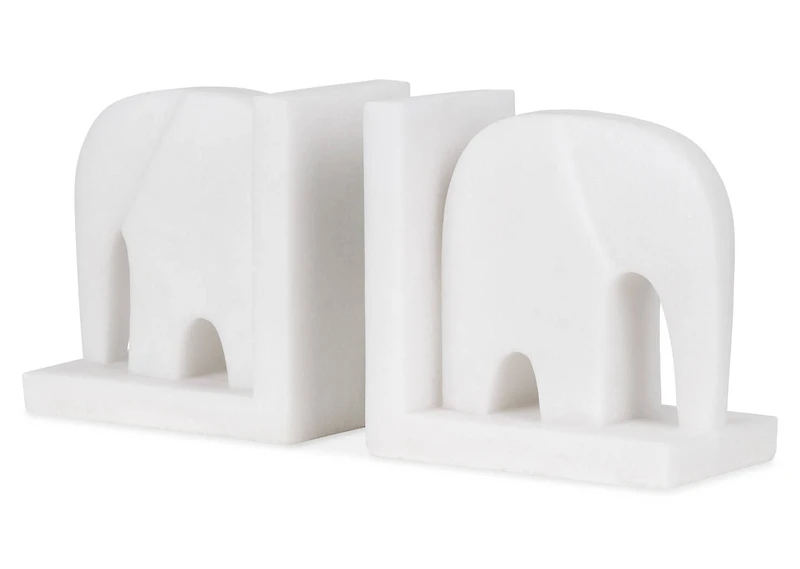 Otis Elephant Bookend Set