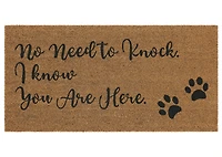 Don't Knock Doormat Natural