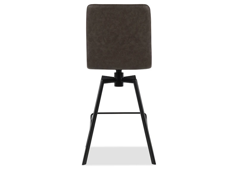 Emmett Swivel Counter Stool -Esra Brown