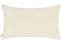 Cambria Cotton Leaf Pillow 14x24 Ivory