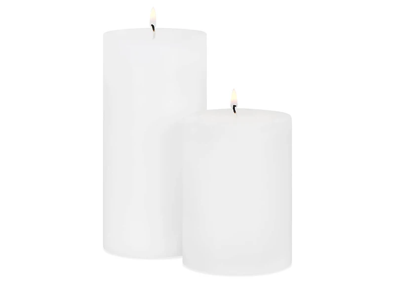 Cassa Candle 3x6 White Unscented