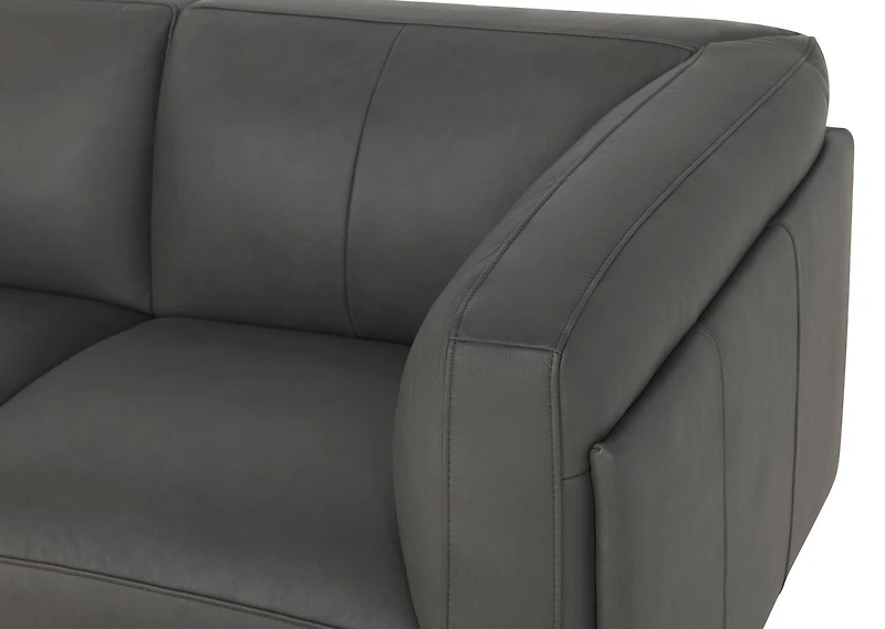 Vincent Leather Apart Sofa -Kai Sedona