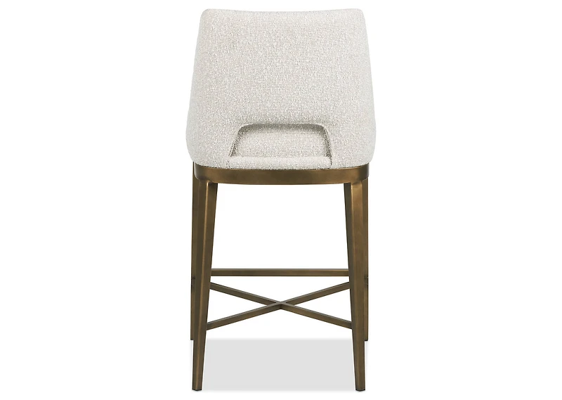 Alba Counter Stool -York Platinum