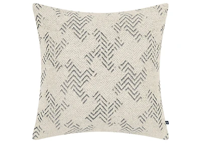 Regis Pillow 20x20 Oyster/Grey